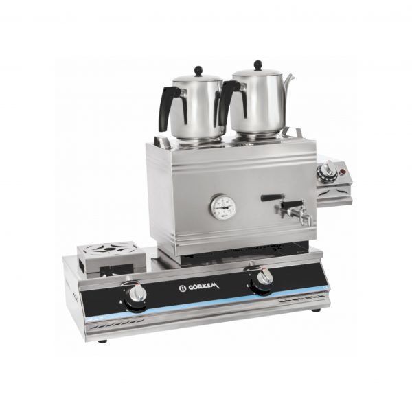 Görkem GCK 60 Çay Kazanı 3 Demlikli Ocaklı Elk+Gazlı 164