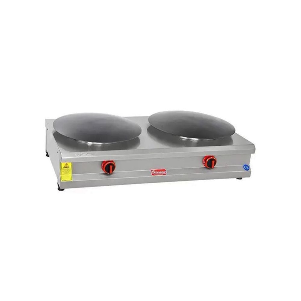 Himaksan HMK-GZOG 2 Set Üstü Çiftli Gözleme Ocağı Doğalgazlı 120x60x25 cm