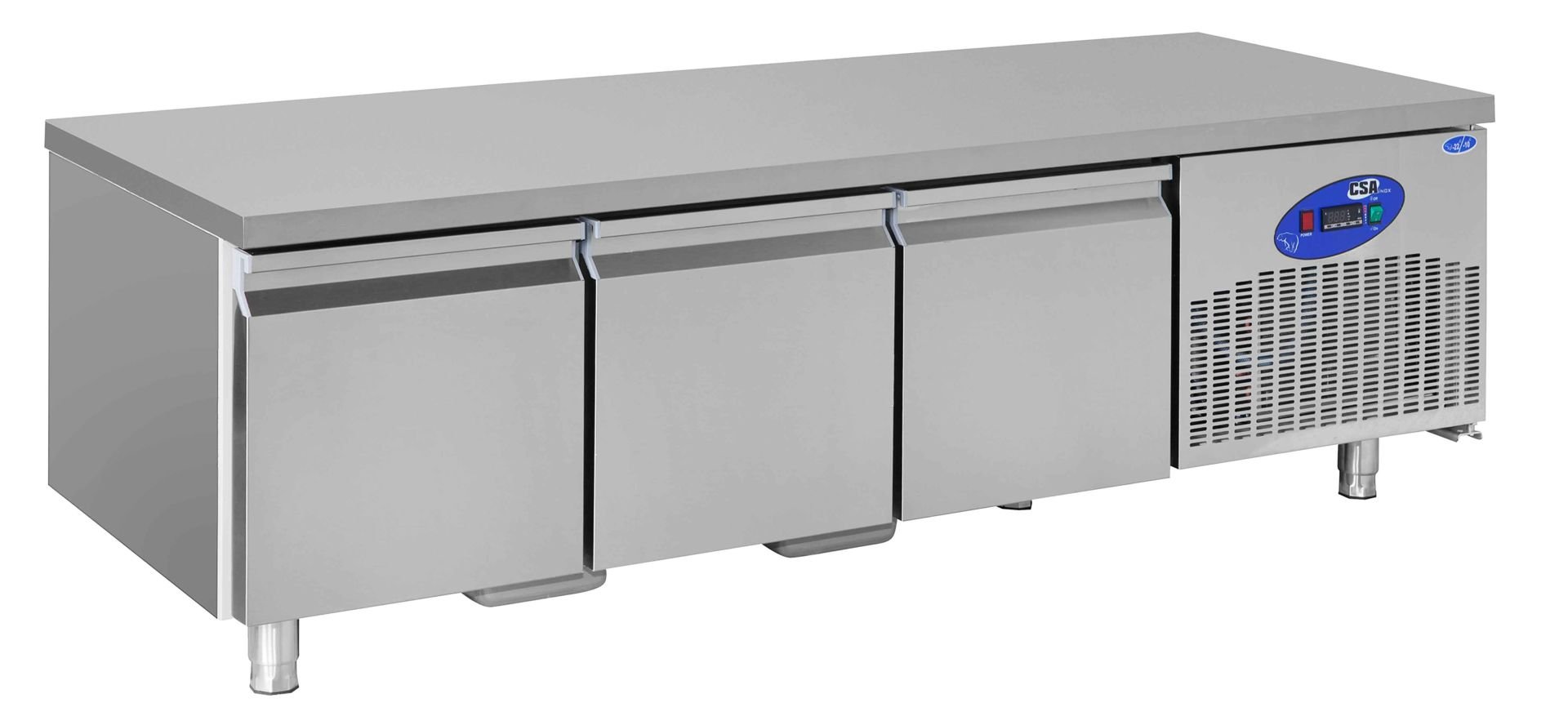 CSA CS-CİK-3-700 Cihaz Altı 3 Kapılı Buzdolabı 210 Litre 188x70x60 cm 304K