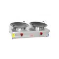Himaksan HMK-KVOG 2 Set Üstü Çiftli Kavurma Ocağı LPG'li 120x60x25 cm
