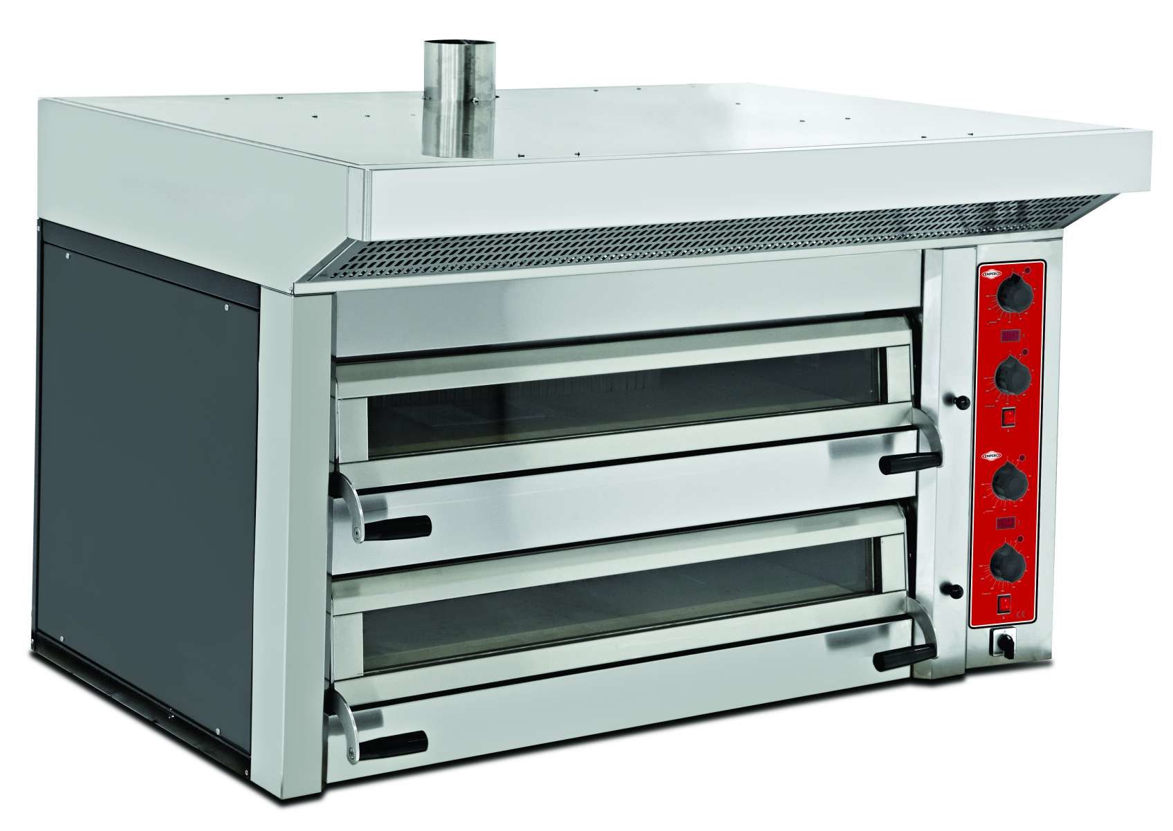 Empero EMP.GF.01-D Gold Mini Pizza Fırını İki Katlı 8 Pizzax34cm Kapasiteli Elektrikli