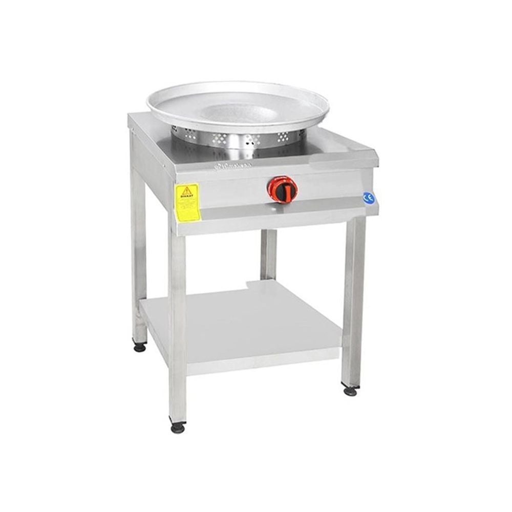 Himaksan HMK-TBTNOG 1 Taban Raflı Tekli Tantuni Ocağı LPG'li 60x60x85 cm