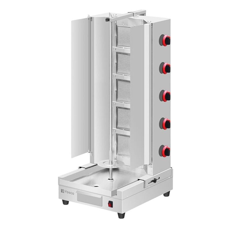 Vosco VKM-G5R Alttan Motorlu 5 Radyanlı Döner Makinesi, LPG VKM-G5R | NG5R