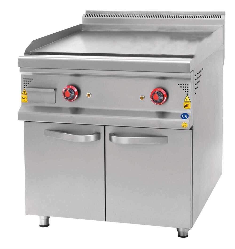 CSA Elektrikli Düz Pleyt Izgara Alt Dolaplı 80x90x85 cm KRCS.IZDTE.890