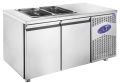 CSA CS-TEK-2-700-SH 2 Kapılı Havuzlu Salad Bar Buzdolabı 281 Litre 141x70x85 cm 304K