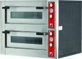 Empero EMP.6+6 Pizza Fırını İki Katlı 10 Pizzax30cm Kapasiteli Elektrikli