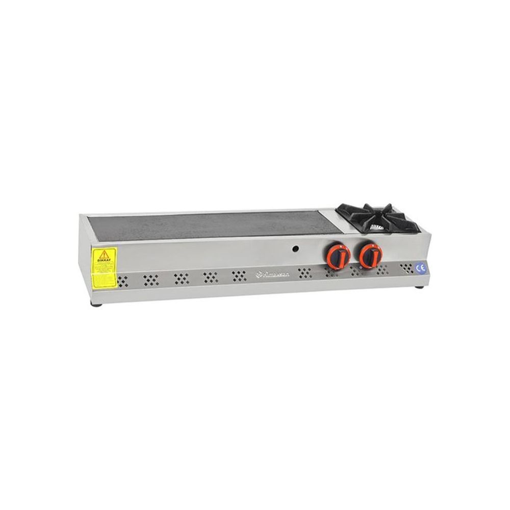Himaksan HMK-İSKOG 80 Set Üstü Motorlu İskender Ocağı Doğalgazlı 80X30X14 cm