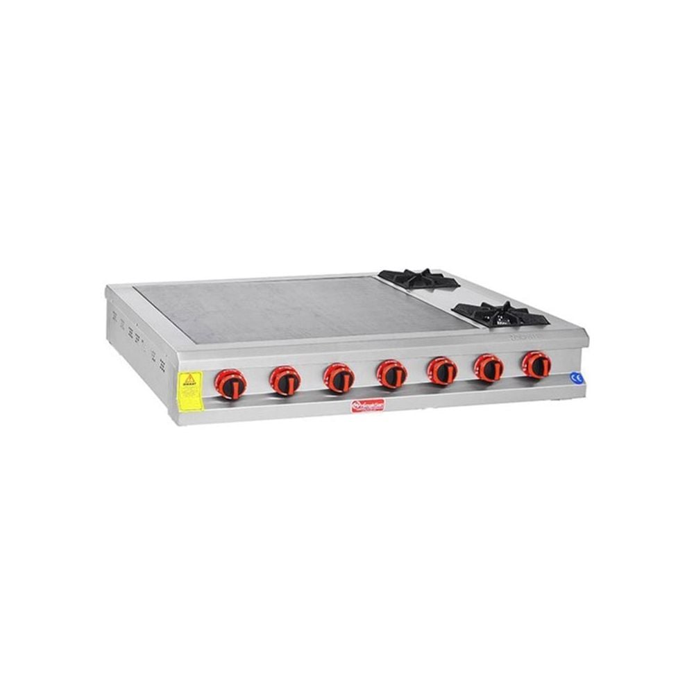 Himaksan HMK-BZSOG 120 Set Üstü Bazlama Ocağı Doğalgazlı 120x80x25 cm