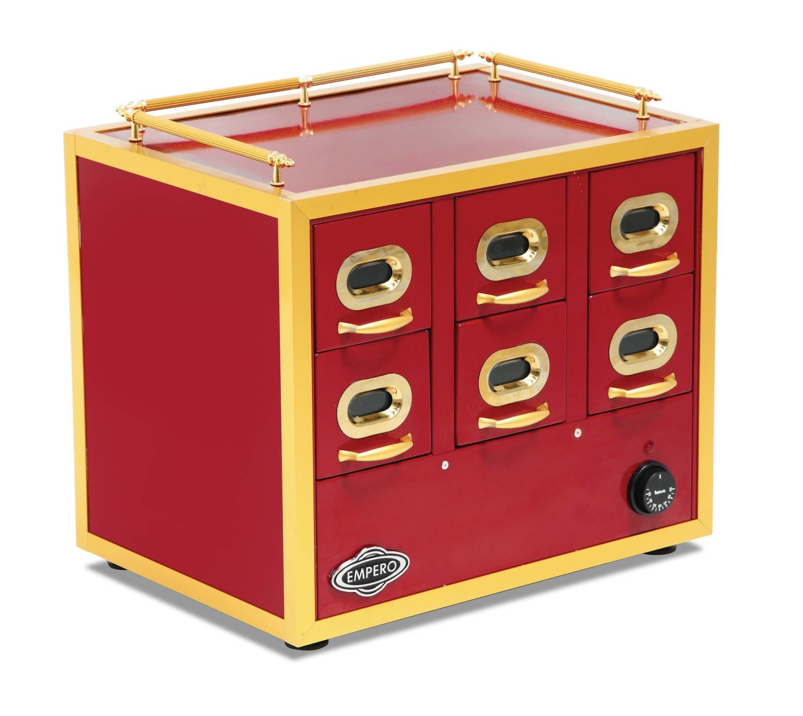 Empero EMP.KU.02 Isıtmalı Kuruyemiş Ünitesi 6 Çekmeceli