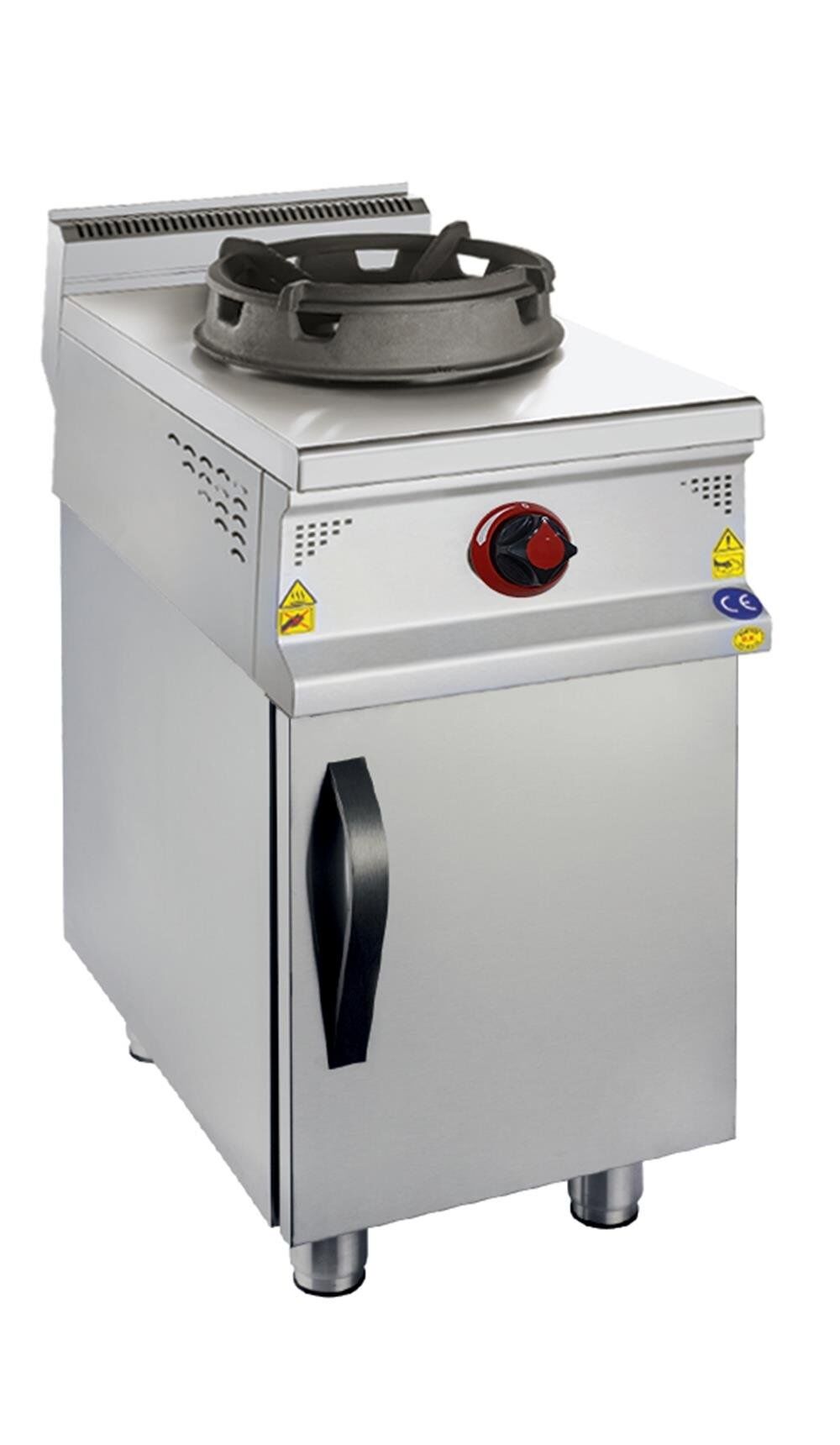 CSA Gazlı Wok Ocak Tekli Alt Dolaplı 40x90x85 cm KRCS.DWOG.490