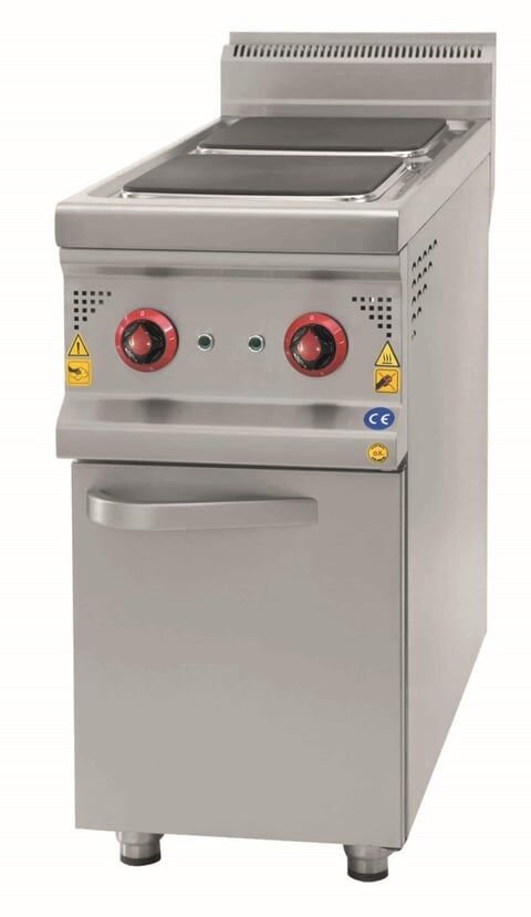 CSA 2 li Elektrikli Ocak Alt Dolaplı 40x90x85 cm KRCS.DOE.490