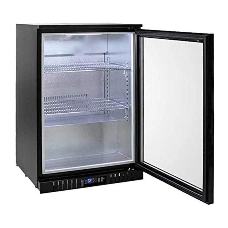 CSA CS-B-150 Bar Arkası Tek Kapılı Şişe Soğutucu Dolap 110 LT 59,5x50x91 cm Siyah