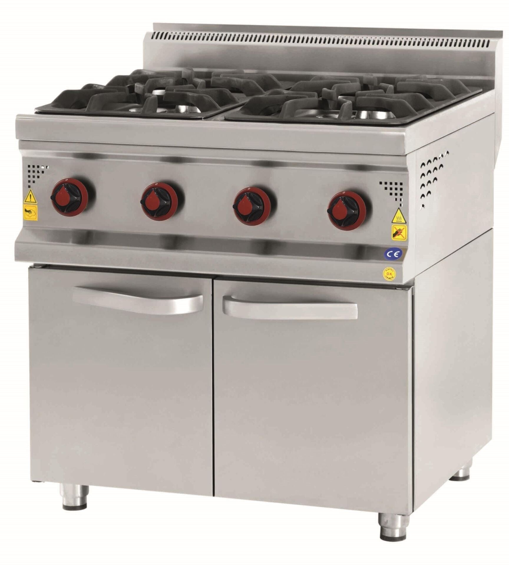 CSA 4 lü Gazlı Ocak Alt Dolaplı 80x90x85 cm KRCS.DOG.890