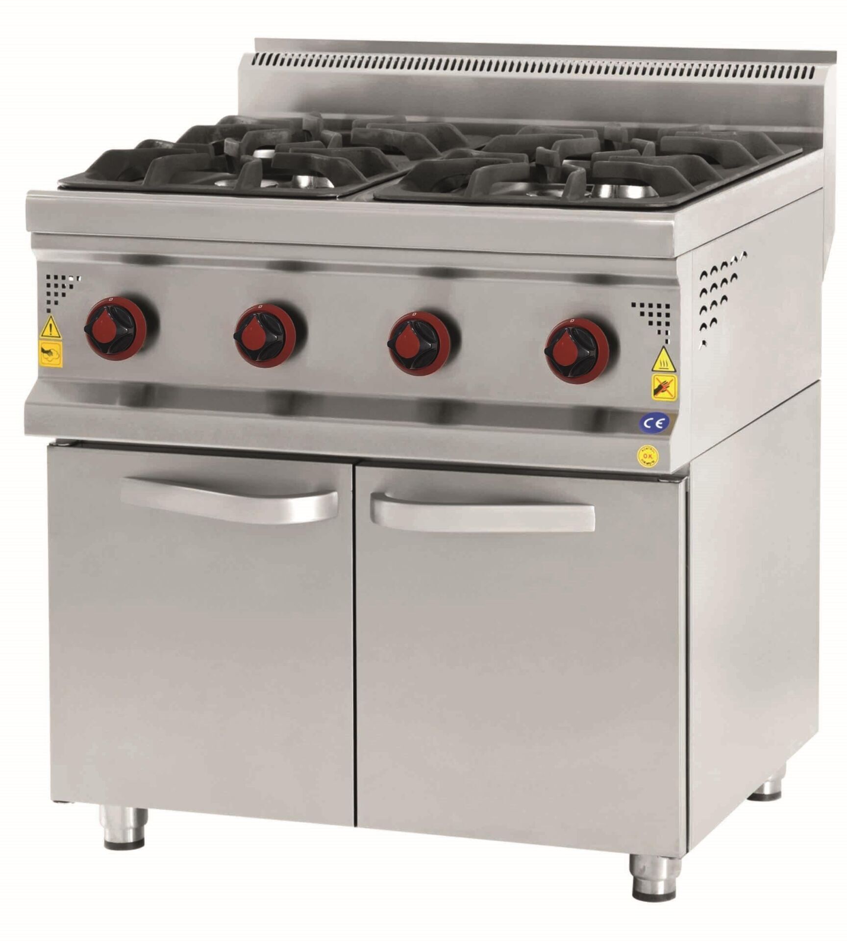 CSA 4 lü Gazlı Ocak Alt Dolaplı 80x90x85 cmKRCS.DOGL.890