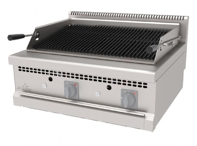 Atalay Lavataşlı Döküm Izgara Gazlı 80x70x30 Cm ALI-870