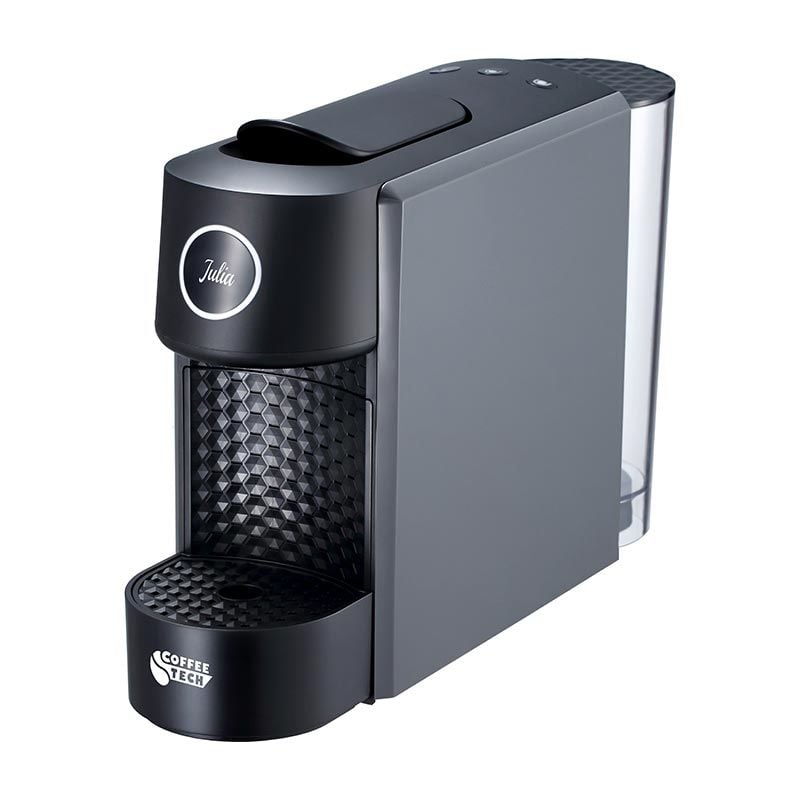 Coffee Tech CN-L0201 Julia Kapsül Kahve Makinesi, Nespresso Kapsül Uyumlu, Gri