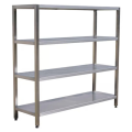 Demonte 4 Katlı Paslanmaz Etejer, İstif Rafı