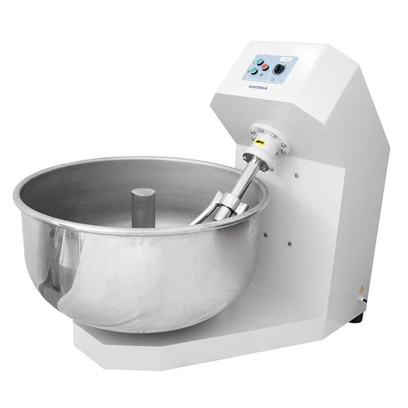 Mateka 200 Kg Kapaklı 2 Hızlı Hamur Yoğurma Makinesi 380 V HYM 1000KDt