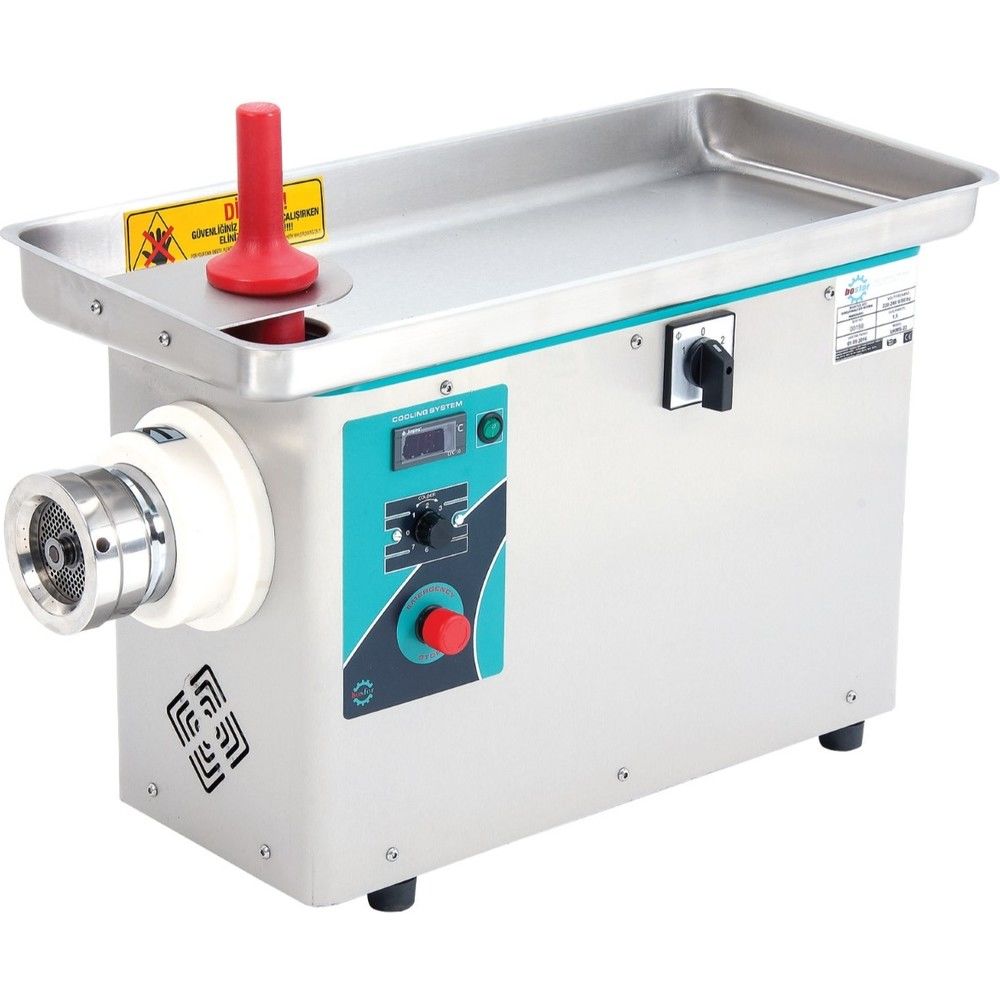 Bosfor 22'lik Soğutmalı Kıyma Makinesi Krom Kafa 220V UKMS-22PM