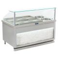 Görkem 6+4 Sulu Yemek Tezgahı Doğalgazlı 185x85x85/125 cm 931