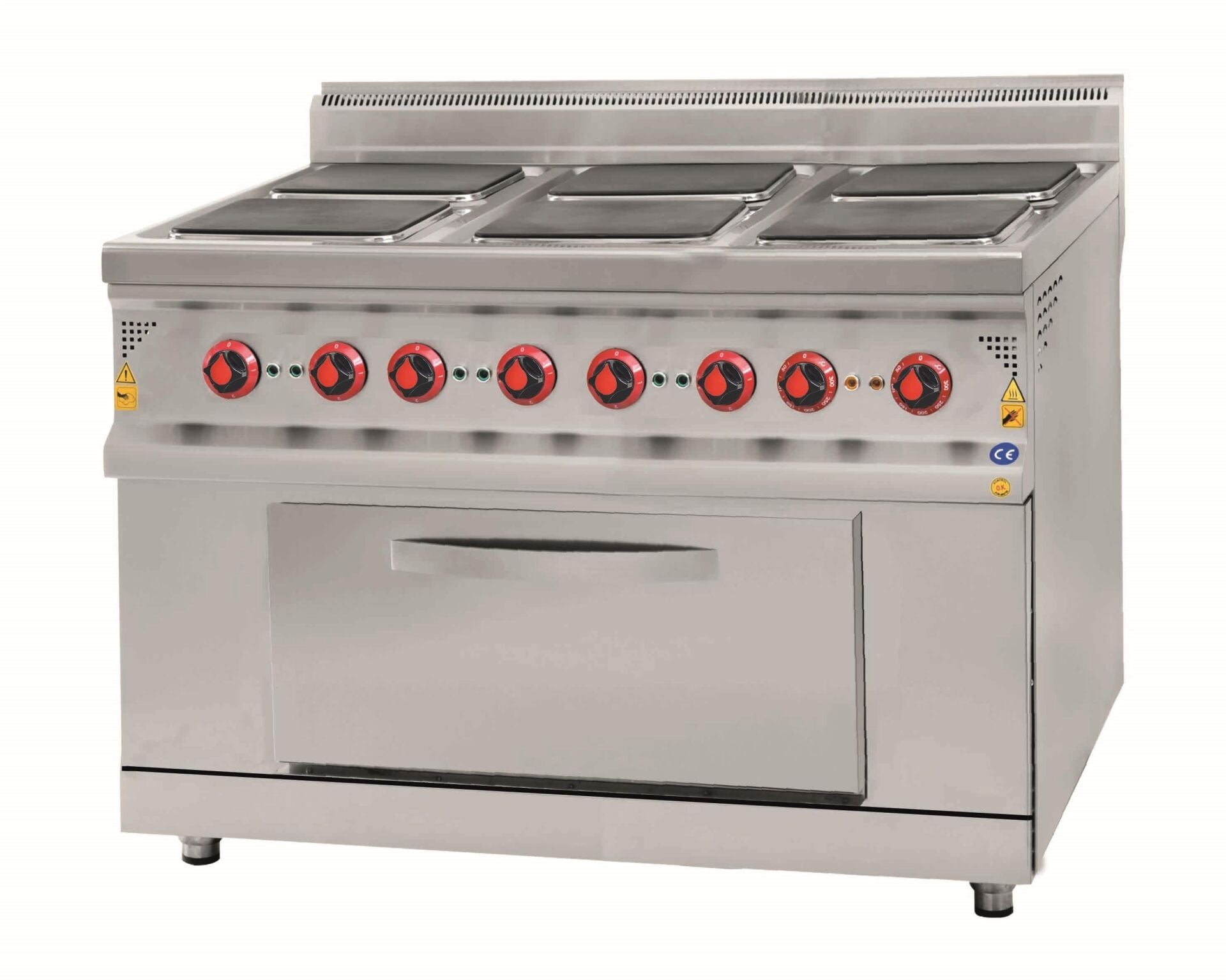 CSA 6 lı Elektrikli Kuzine 120x90x85 cm KRCS.FOE.1290