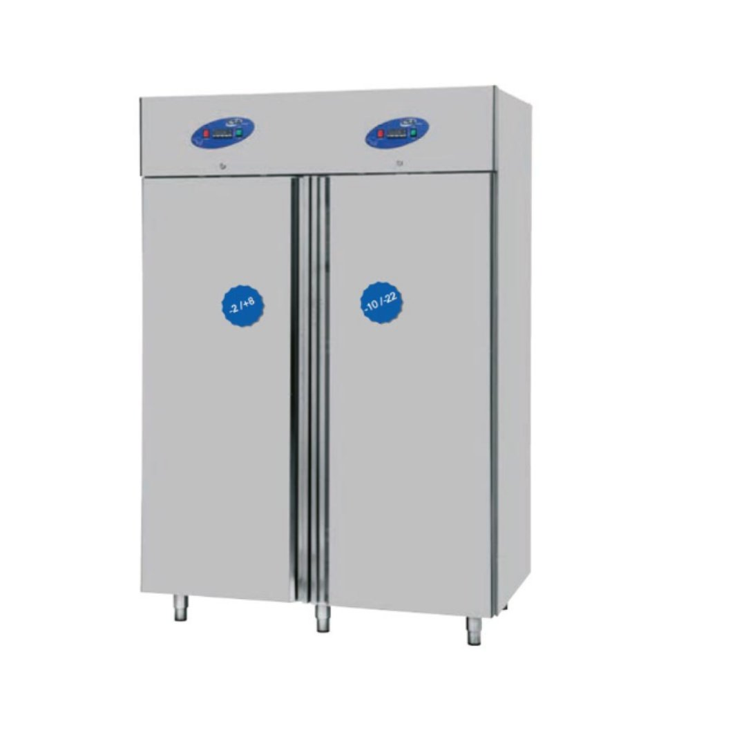 CSA CS.DBNLK.1400 Dik Tip Buzdolabı & Derin Dondurucu, 2 Kapılı, 1400 L