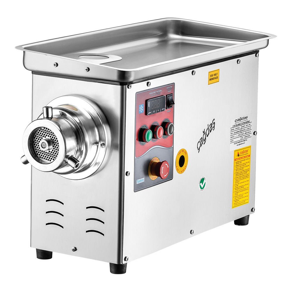 Çağdaş SPMS 22'lik Soğutmalı Kıyma Makinesi, Paslanmaz 220 V