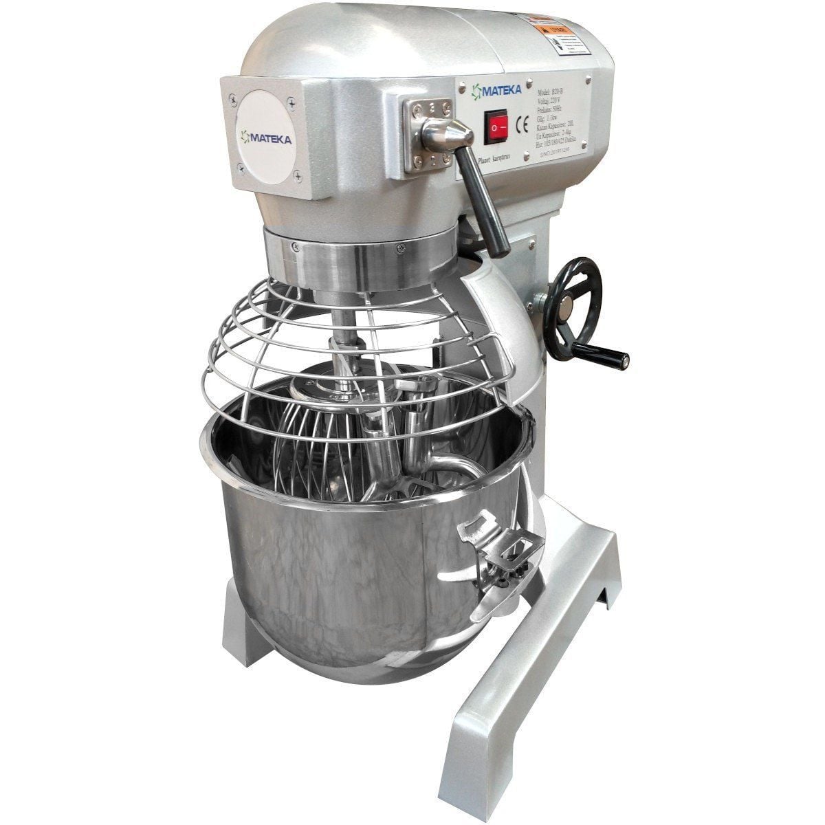 Mateka 30 LT 3 Hızlı Planet Mikser 220 V CRB 30m
