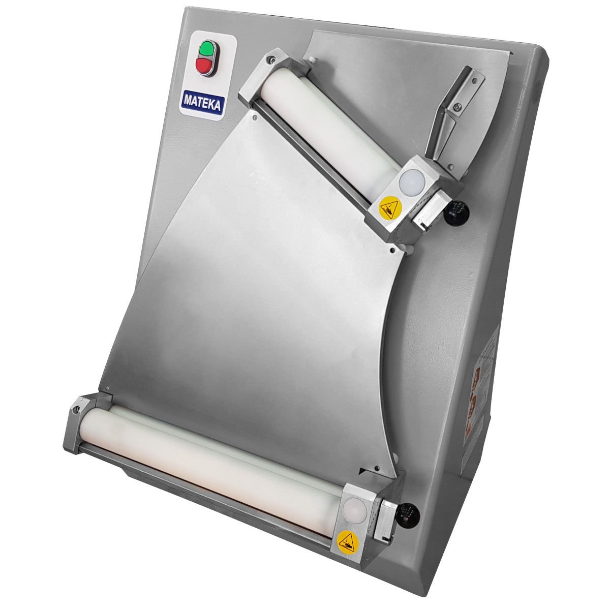 Mateka 30 cm Hamur Açma Makinesi Çapraz Boyalı 220 V HAC 300CB