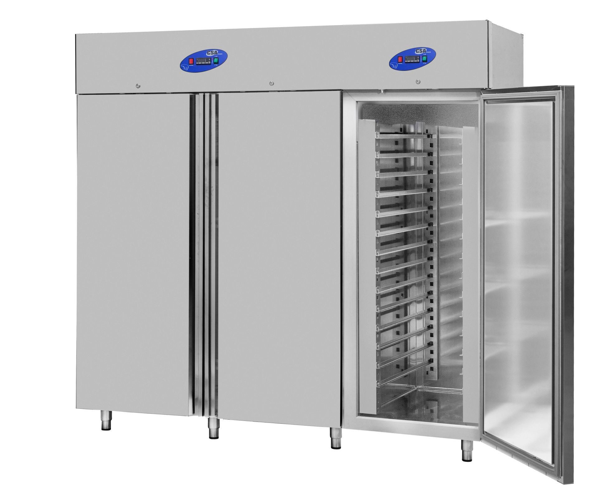 CSA CS.DBNLK.2100 KMB.1N2L Dik Tip Kombine Buzdolabı & Derin Dondurucu 2100 Litre 210x81x207 cm 304K