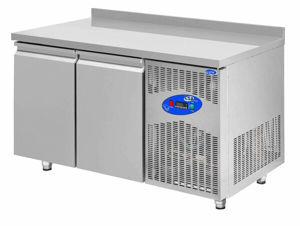 CS.TEZ.2.600.120CM CSA İNOX - TEZGAH TİPİ BUZDOLABI 1200*600*850 220V-50Hz/0,16 Kw