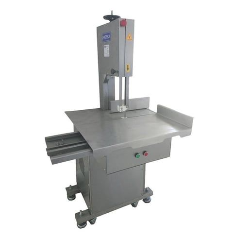 Mateka Ayaklı Et Kemik Testeresi Kayar Tablalı Paslanmaz Gövde 380 V KET 300t