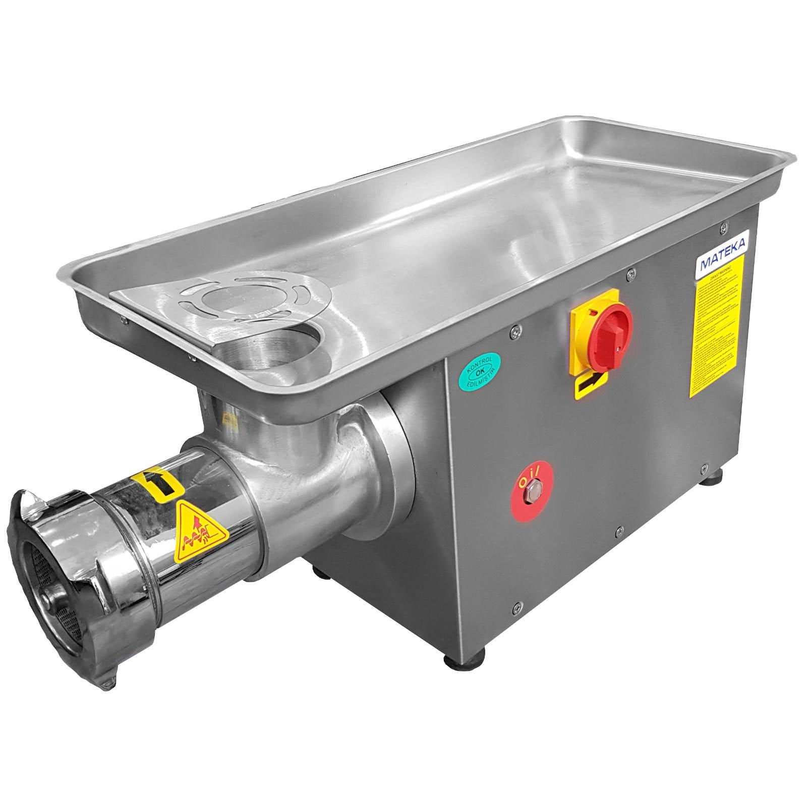 Mateka No:22  400 Kg/Saat Et Kıyma Makinesi 220 V EPA 22m