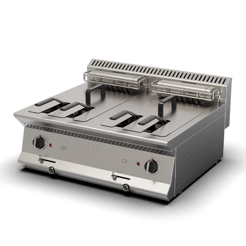 Ersöz 700 Seri Fritöz, 15+15 L, Elektrikli