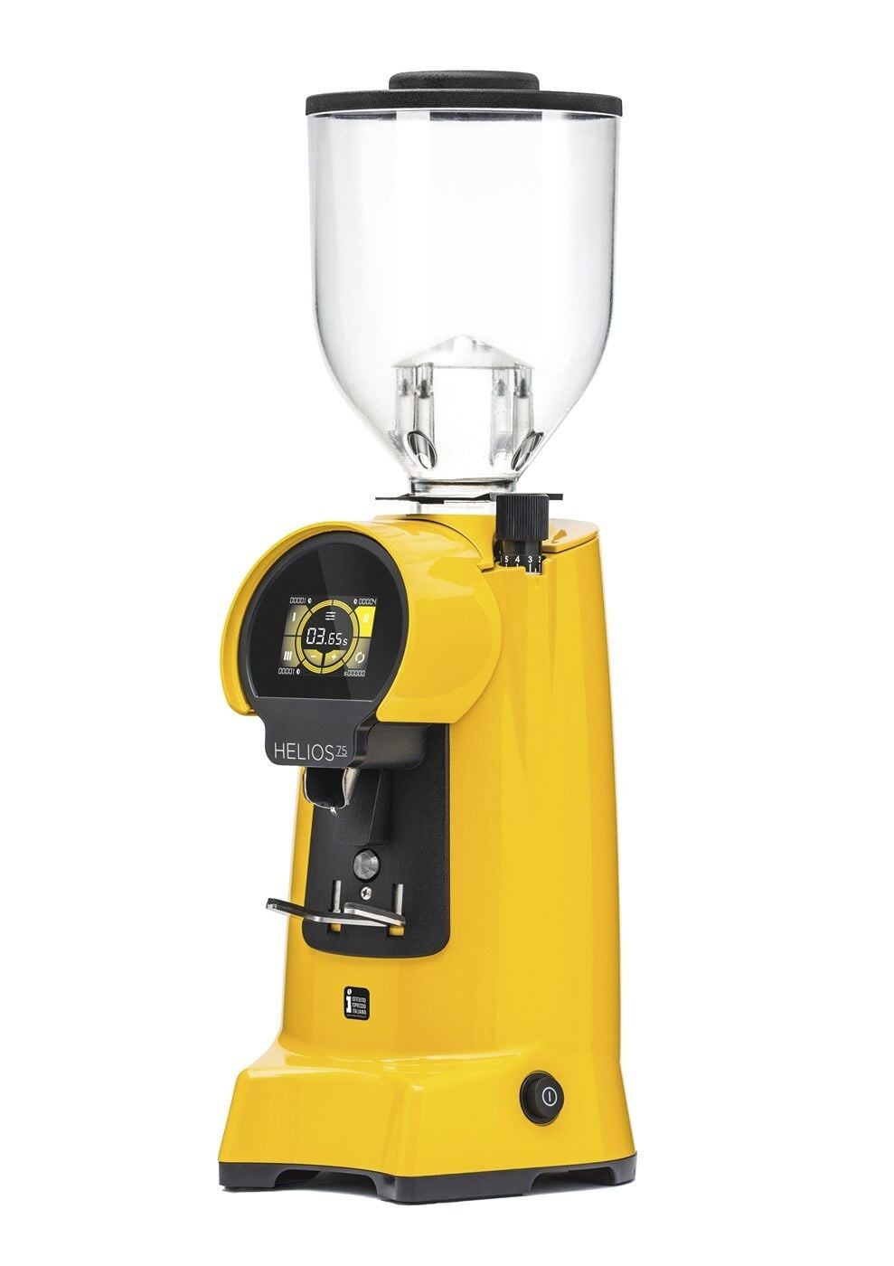 Eureka HELIOS 75 On Demand Kahve Değirmeni, 75 mm, sarı