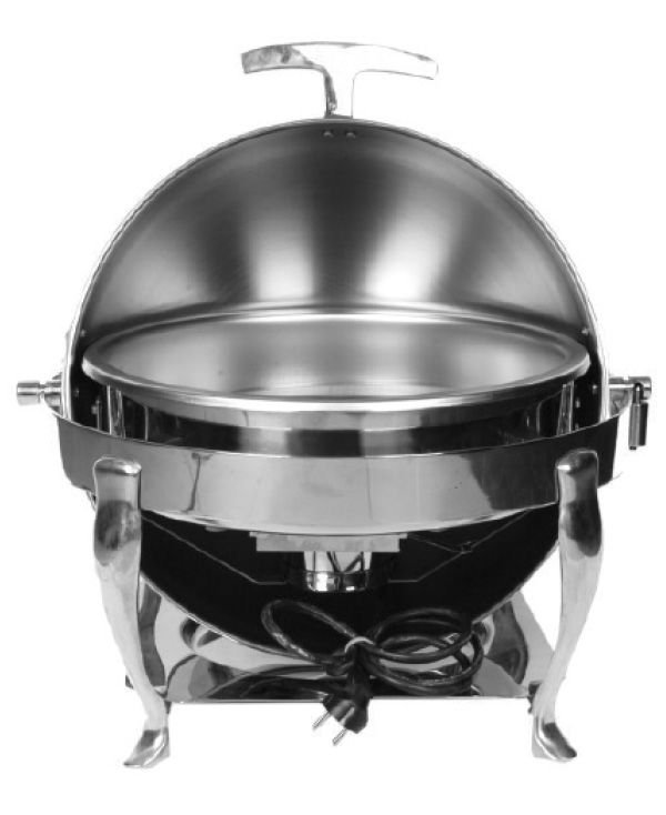 Kayalar Chafing Dish - Reşo  Yuvarlak 180° Açılır Kapak  Elektrikli