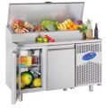 CSA CS-TEZ-2-700-MAKEUP 2 Kapılı Pizza Hazırlık Buzdolabı 281 Litre 141x70x109 cm 430K