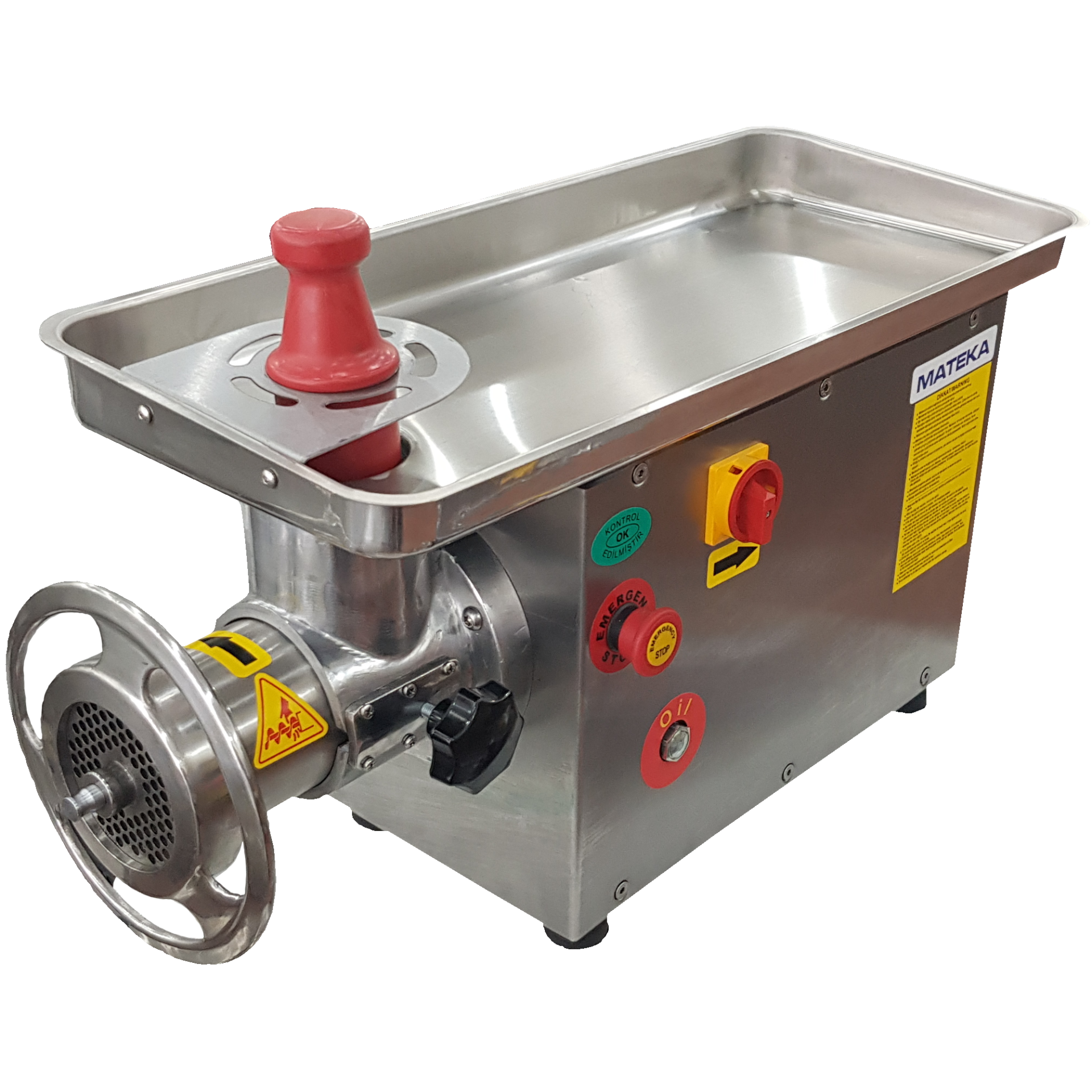 Mateka No:32  600 Kg/Saat Et Kıyma Makinesi Sök Tak Kafa 380 V EKA 32t