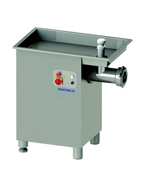 Mateka No:42  800 Kg/Saat Et Kıyma Makinesi Yekpare Paslanmaz Kafa Standlı 380 V EPS 42Ht