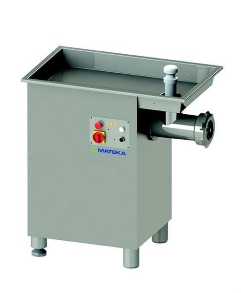 Mateka No:42  800 Kg/Saat Et Kıyma Makinesi Yekpare Paslanmaz Kafa Standlı 380 V EPS 42Ht