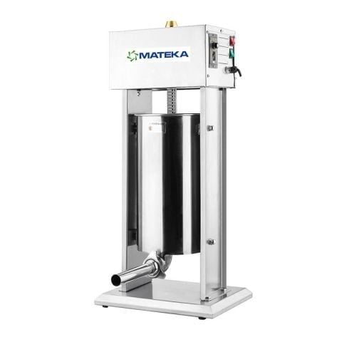 Mateka 15 LT Sucuk Sosis Dolum Makinesi Motorlu Dikey 220 V SCK 15M