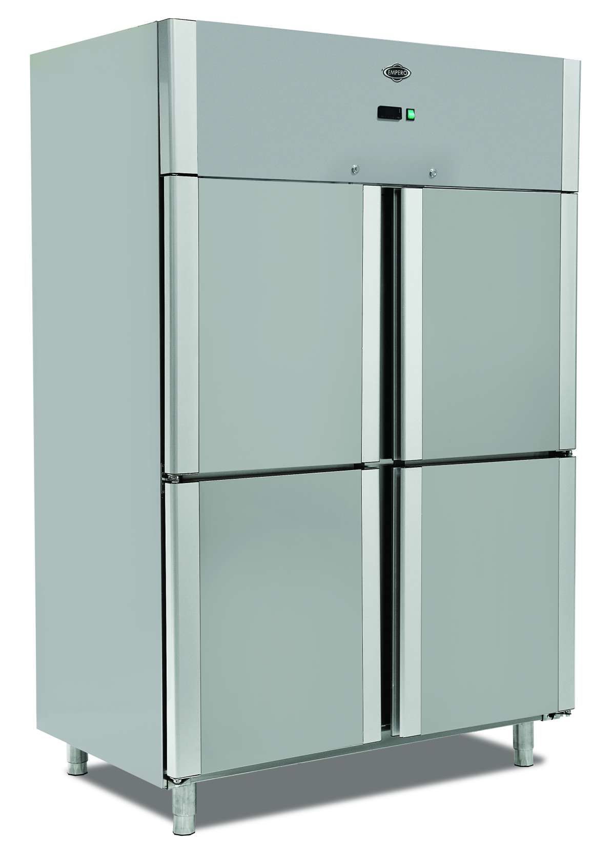 Empero EMP.140.80.02-CLS Dik Tip 4 Kapılı Derin Dondurucu 1400 lt 140x80x205 cm