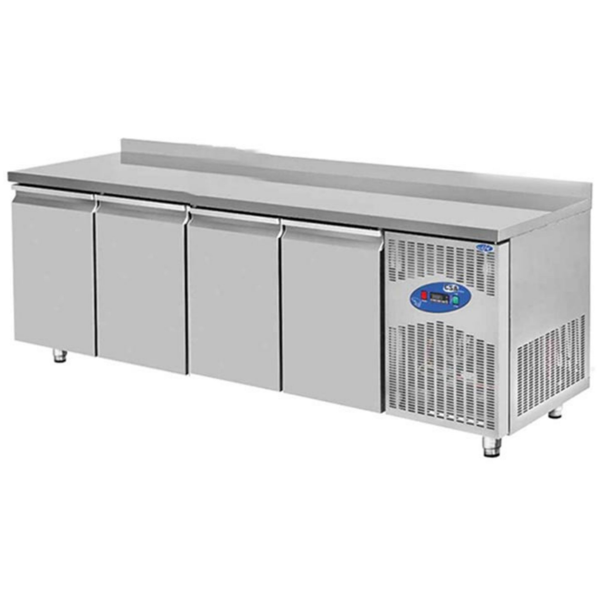 CSA Tezgah Tip Buzdolabı 4 Kapılı 632 Litre 235x70x85 Cm CS.TEK.4.700