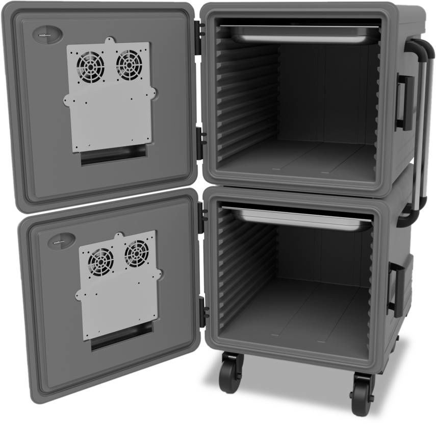 Empero EMP.BOX-800+800-I-T Termobox 800+800 40x60 Tepsi Isıtmalı