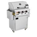 Remta R134 Bahçe Tipi Döküm Barbekü 40x60 Cm LPG
