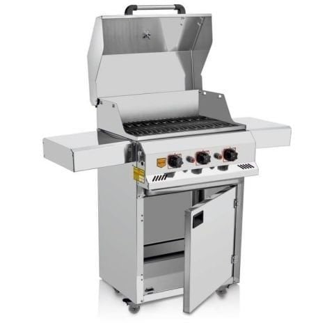 Remta R134 Bahçe Tipi Döküm Barbekü 40x60 Cm LPG