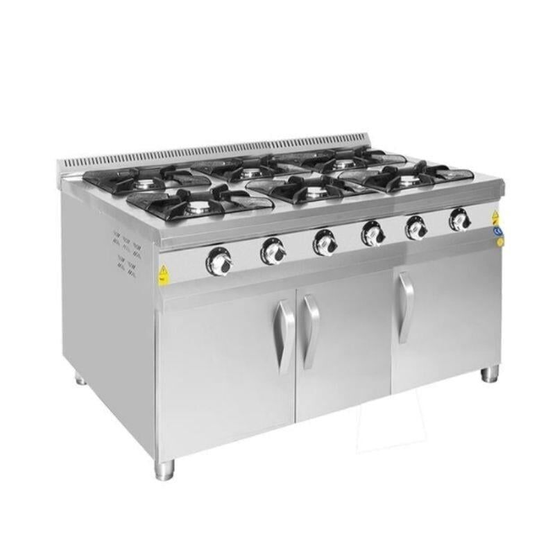 CSA 6 lı Gazlı Ocak Alt Dolaplı Ce Belgeli 150x100x85 cm KRCS.SDKZL.1510.CE