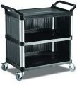 Empero EMP.PSV.03-K Plastik Servis Arabası 3 Katlı  Monoblok 96x52x107 cm