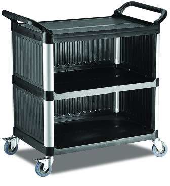 Empero EMP.PSV.03-K Plastik Servis Arabası 3 Katlı  Monoblok 96x52x107 cm