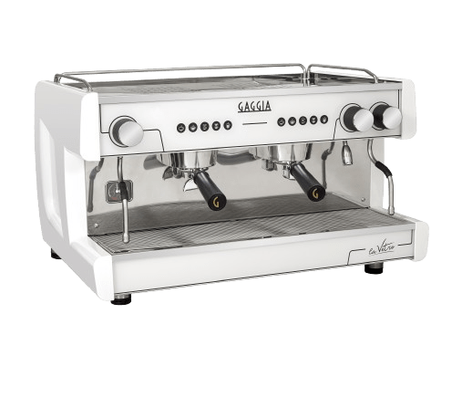 Gaggia La Vetro Tall Cup Yarı Otomatik 2 Gruplu Espresso Kahve Makinesi Beyaz